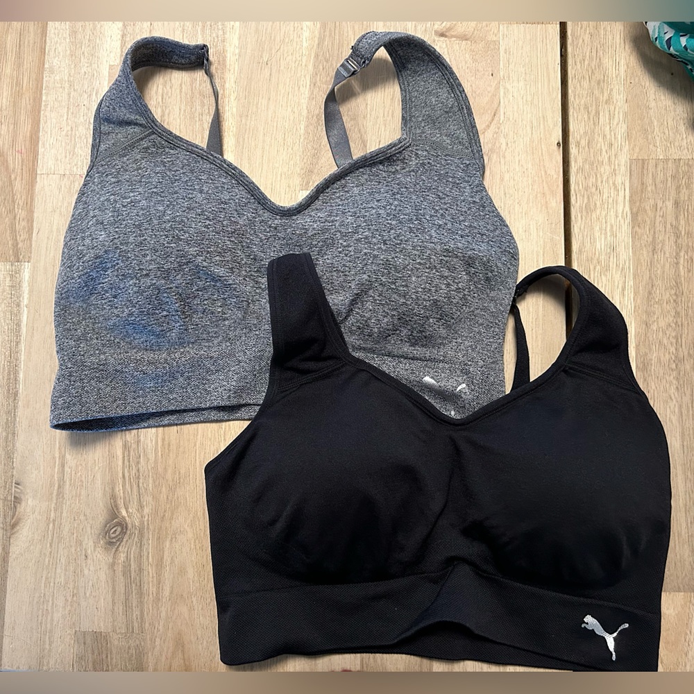 Puma Sports Bra Bundle, Size Large